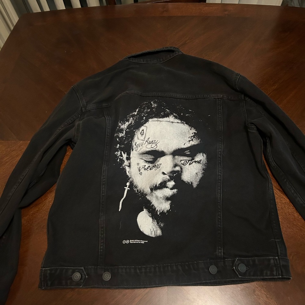 Limited edition post Malone denim jacket
